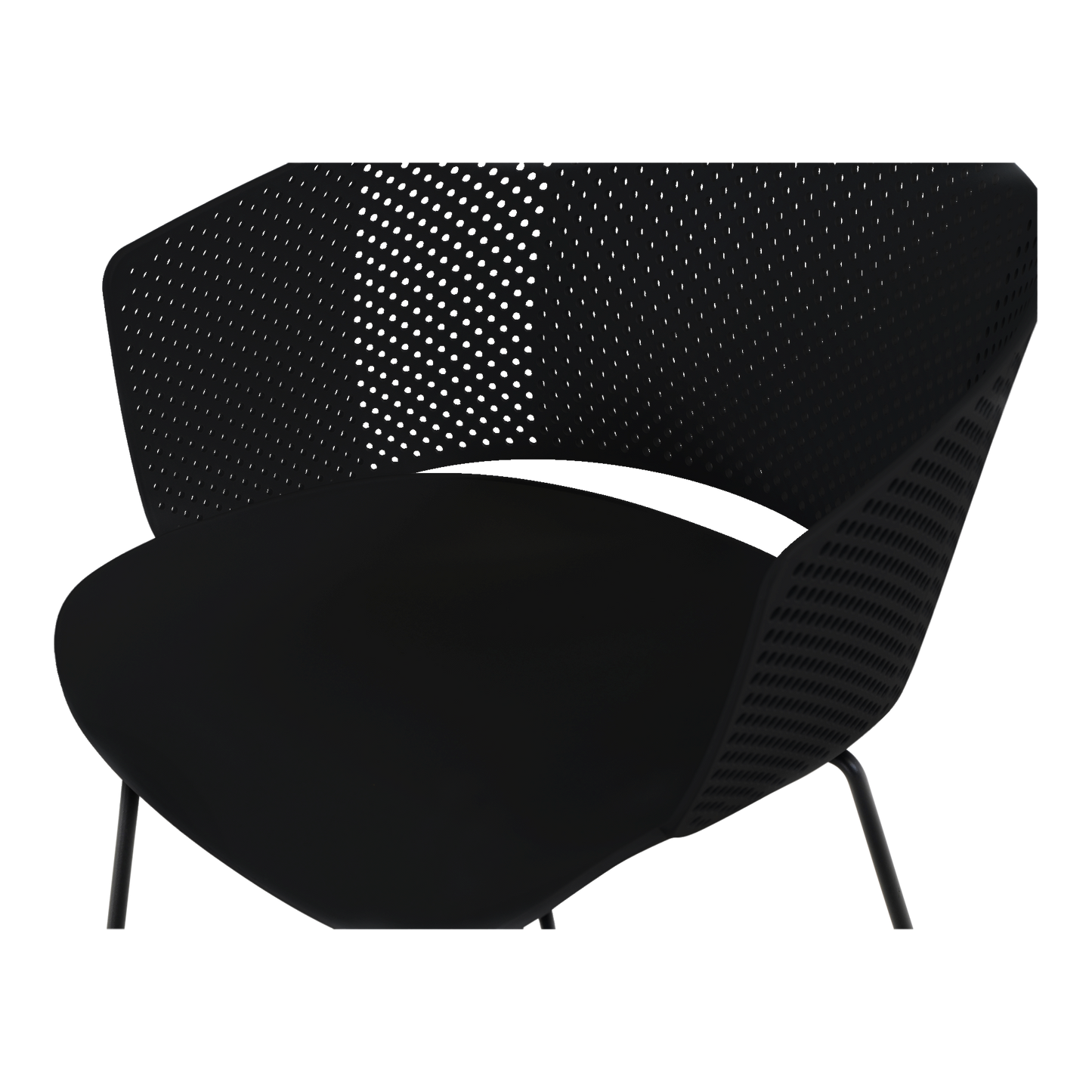 Tuinstoel Orly | Zwart