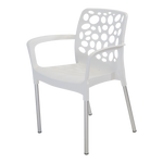 Stapelbare Tuinstoel Bravo | Wit