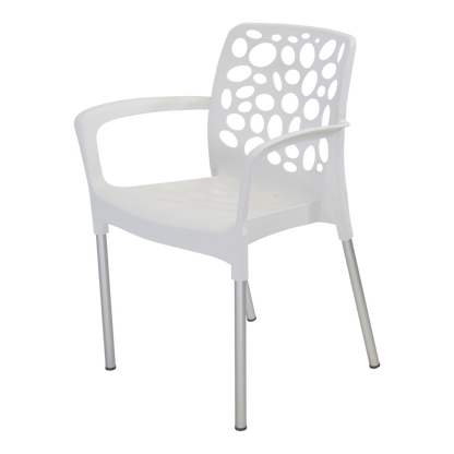 Stapelbare Tuinstoel Bravo | Wit