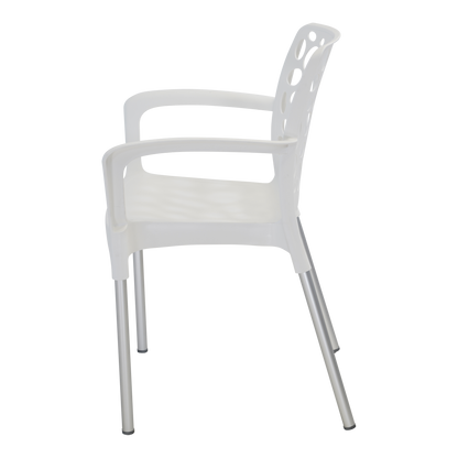 Stapelbare Tuinstoel Bravo | Wit