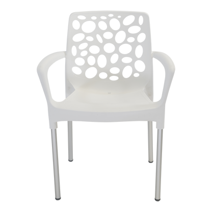 Stapelbare Tuinstoel Bravo | Wit
