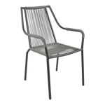 Stapelbare Tuinstoel Shelo | Grijs