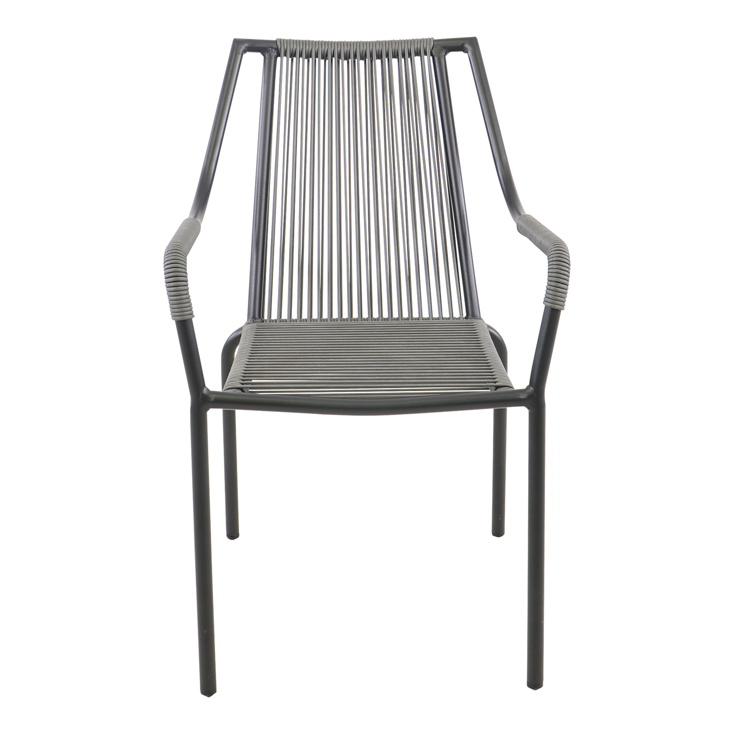 Stapelbare Tuinstoel Shelo | Grijs