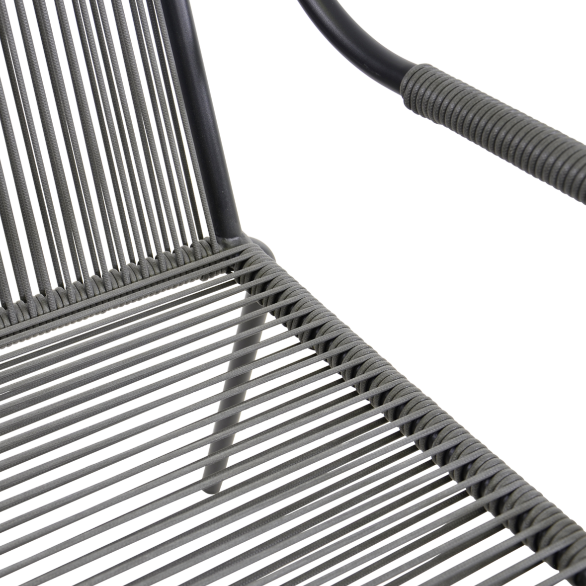 Stapelbare Tuinstoel Shelo | Grijs