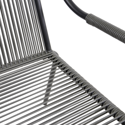 Stapelbare Tuinstoel Shelo | Grijs