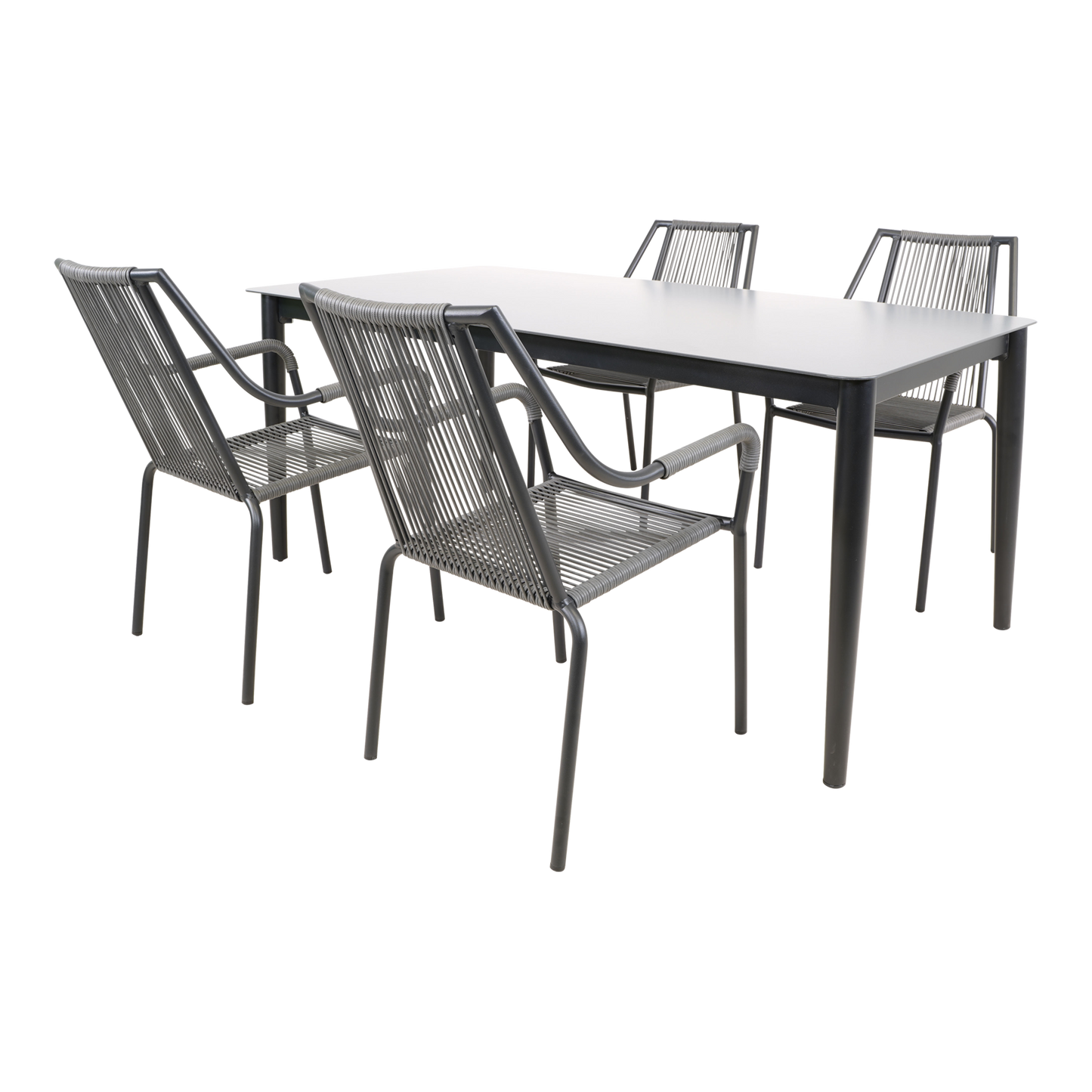 Stapelbare Tuinstoel Shelo | Grijs