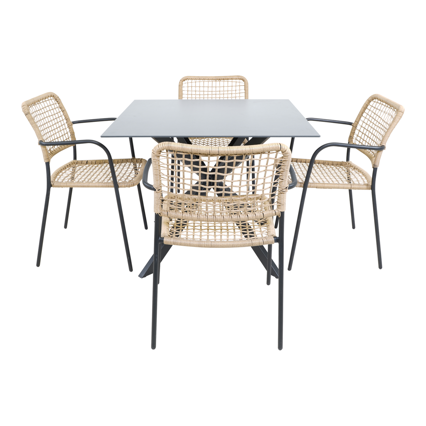 Stapelbare Tuinstoel Kara | Beige