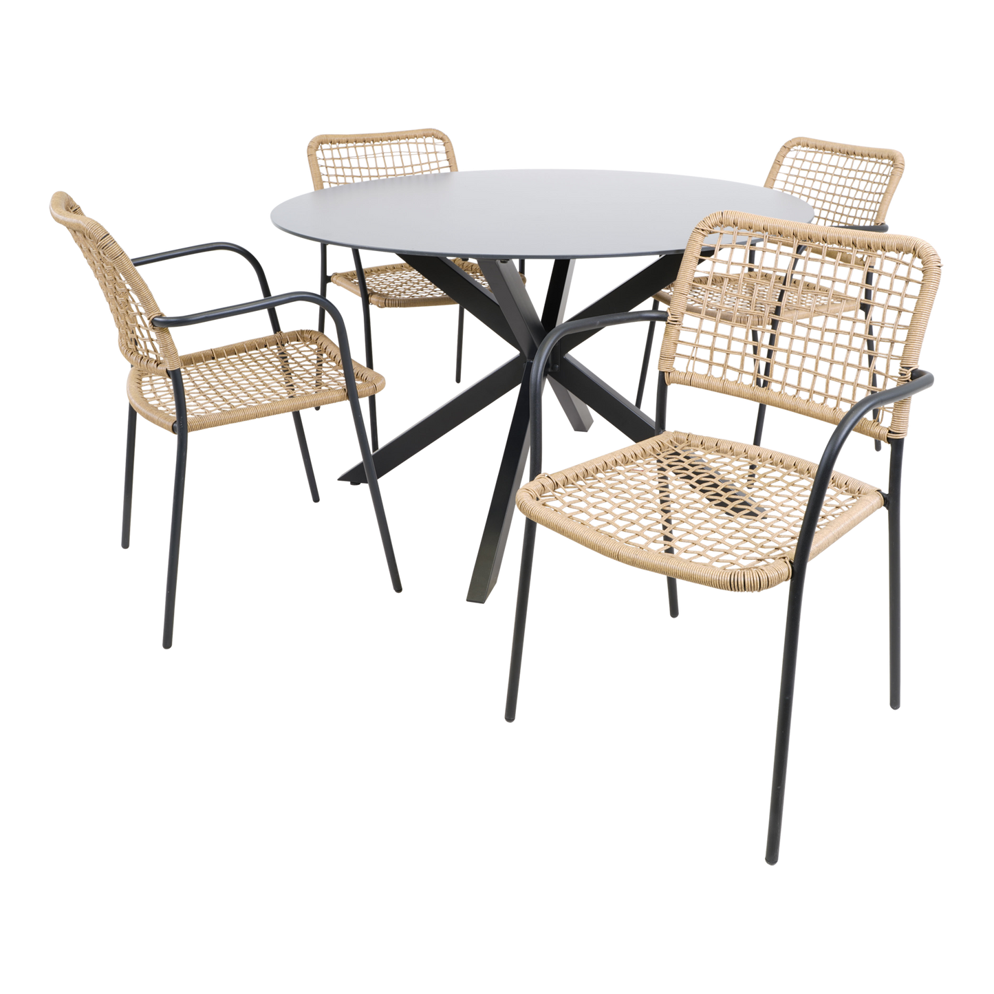 Stapelbare Tuinstoel Kara | Beige