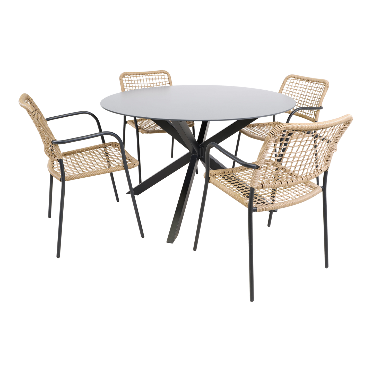 Stapelbare Tuinstoel Kara | Beige