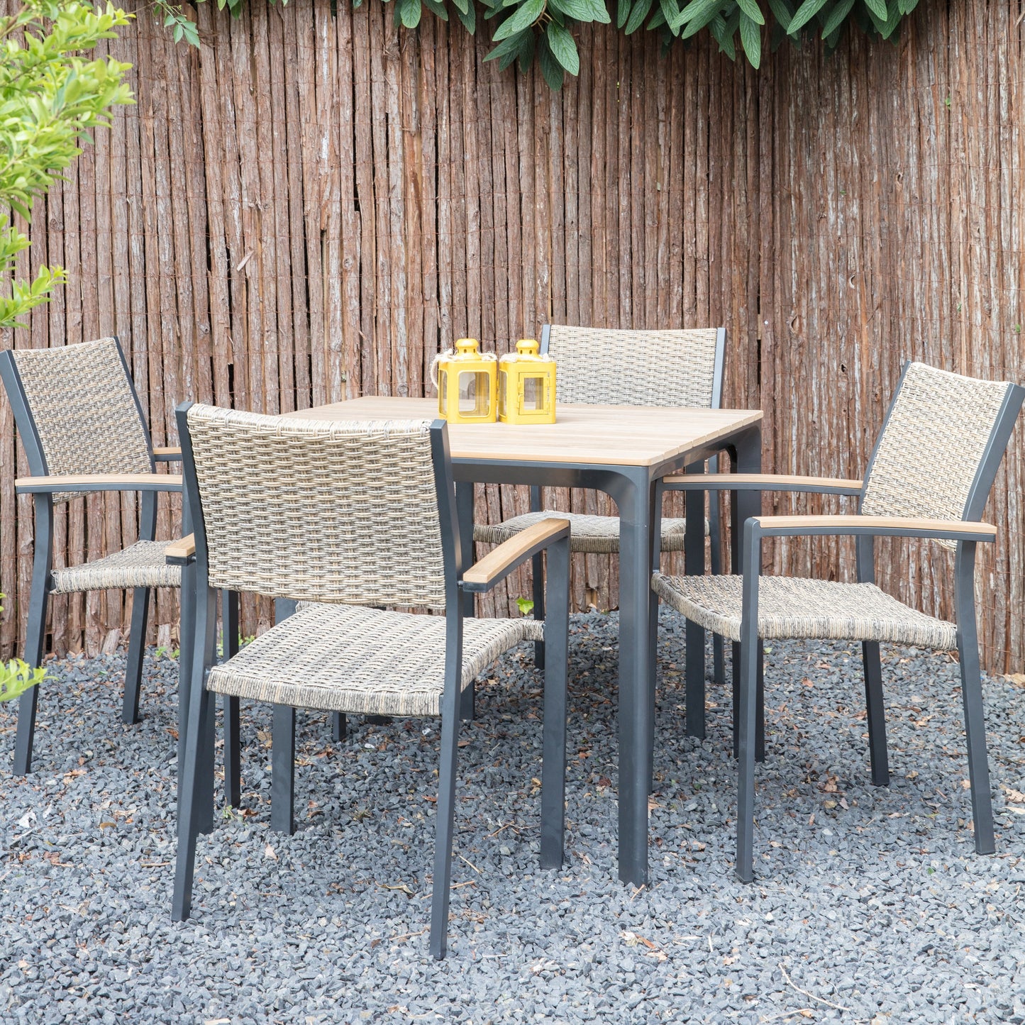 Stapelbare Tuinstoel Arezzo | Bruin