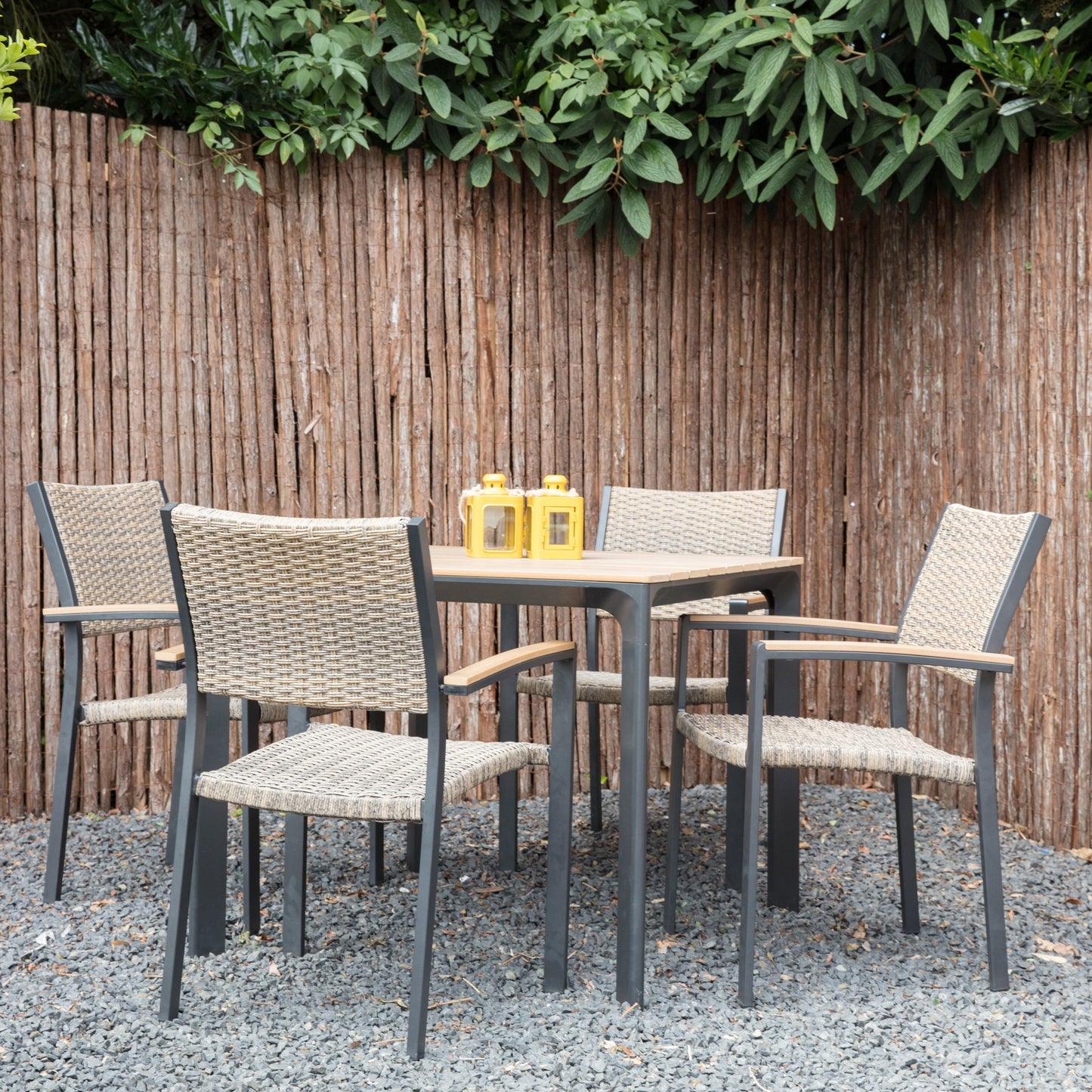 Stapelbare Tuinstoel Arezzo | Bruin