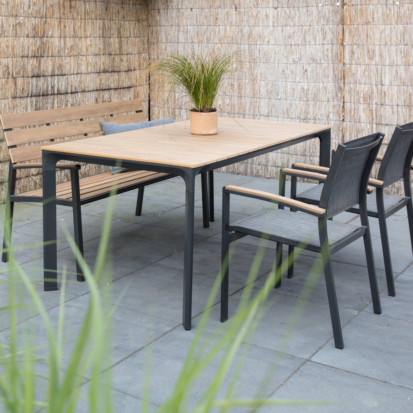 Tuintafel Arezzo | Bruin Teaklook