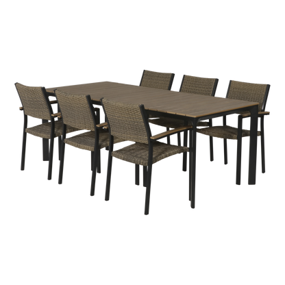 Tuintafel Arezzo | Bruin Teaklook