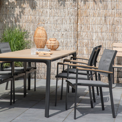 Stapelbare Tuinstoel Arezzo | Grijs
