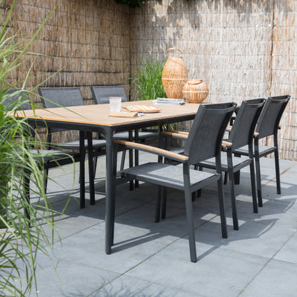Stapelbare Tuinstoel Arezzo | Grijs