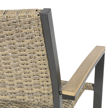 Stapelbare Tuinstoel Arezzo | Bruin