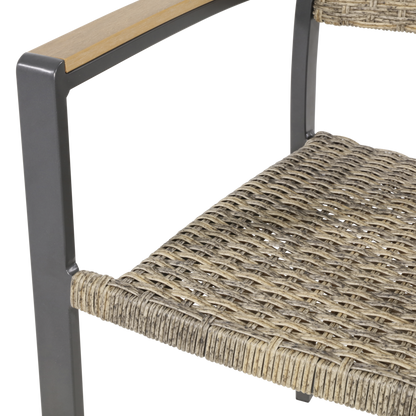 Stapelbare Tuinstoel Arezzo | Bruin