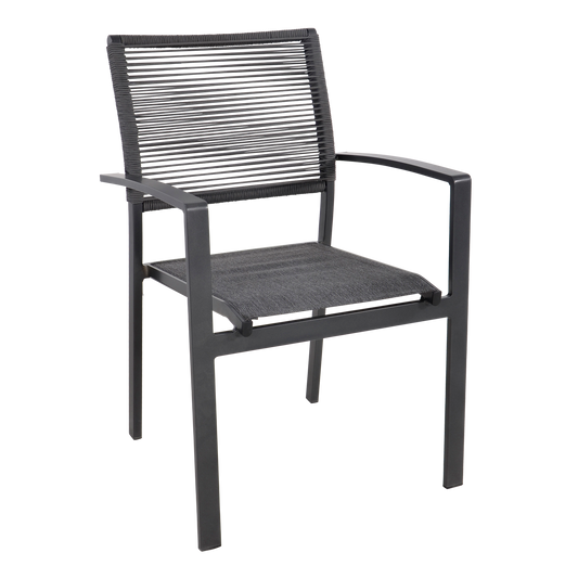 Stapelbare Tuinstoel Vitolini | Grijs