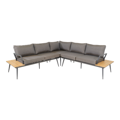 Hoekbank Dining Arezzo | Naturel Teaklook