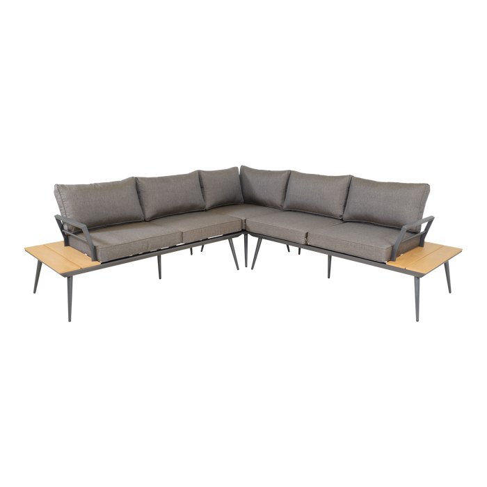 Hoekbank Dining Arezzo | Naturel Teaklook