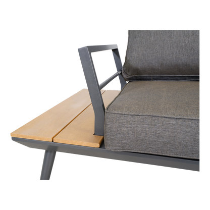 Hoekbank Dining Arezzo | Naturel Teaklook