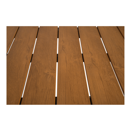 Tuintafel Arezzo | Rechthoekig | Oranje Teaklook