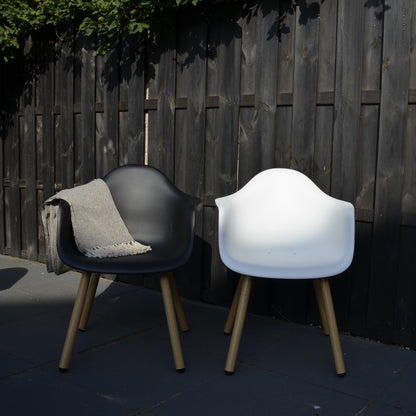 Tuinstoel Montreux | Houten Poten | Zwart