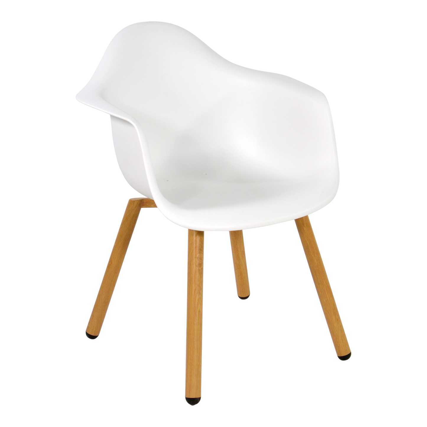 Tuinstoel Montreux | Houten poten | Wit