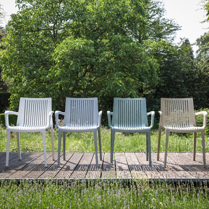 Stapelbare Tuinstoel Stretto | Taupe