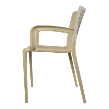 Stapelbare Tuinstoel Stretto | Taupe