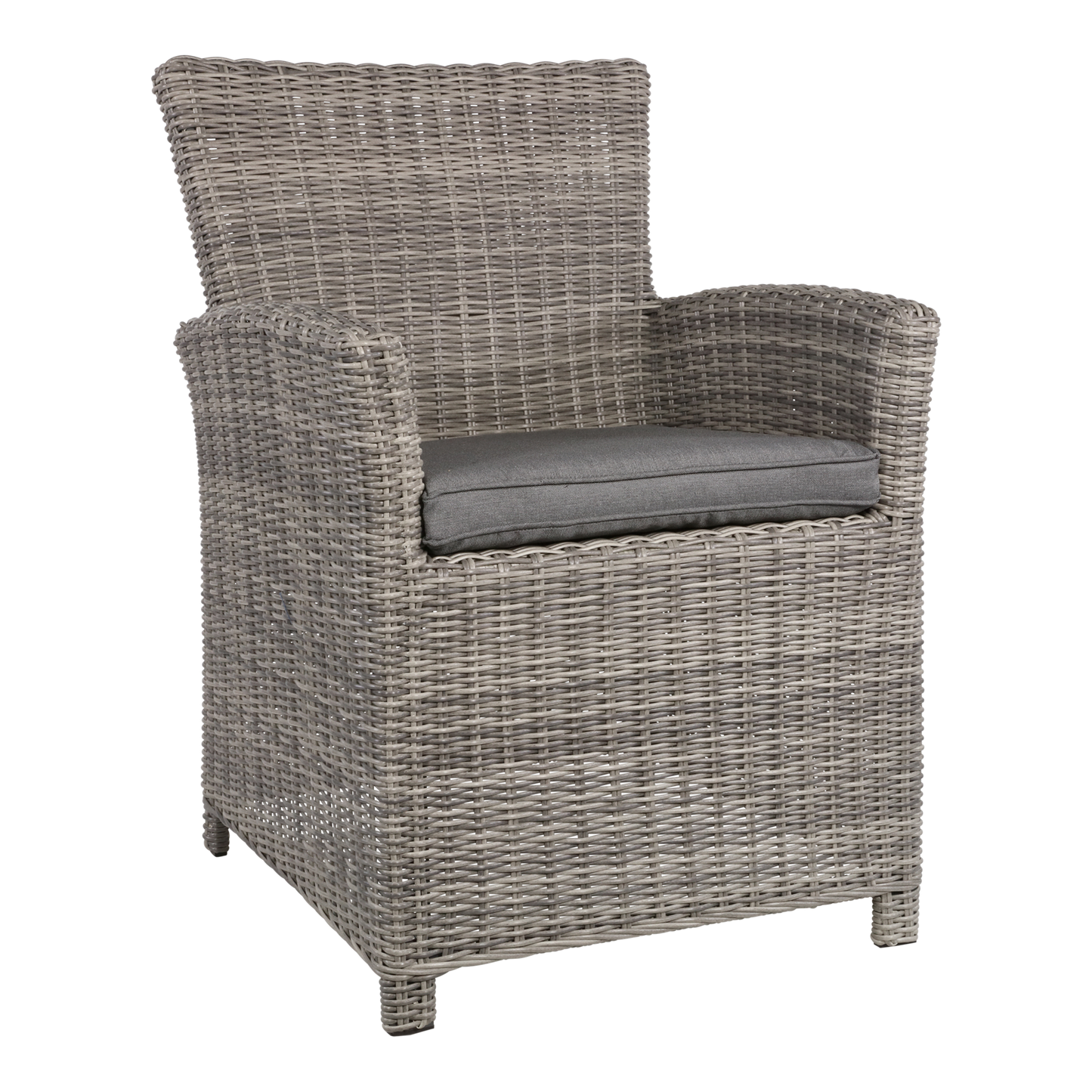 Tuinstoel Tropez | Grijs Wicker