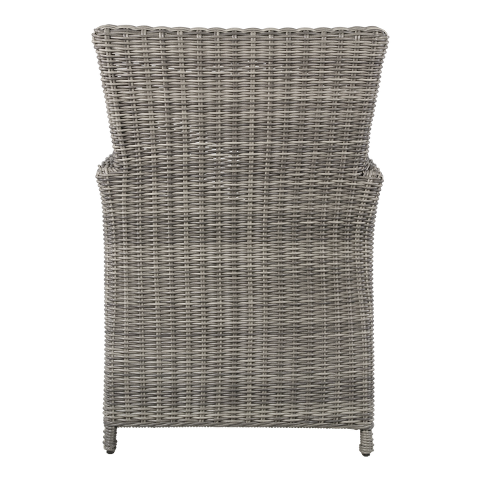 Tuinstoel Tropez | Grijs Wicker