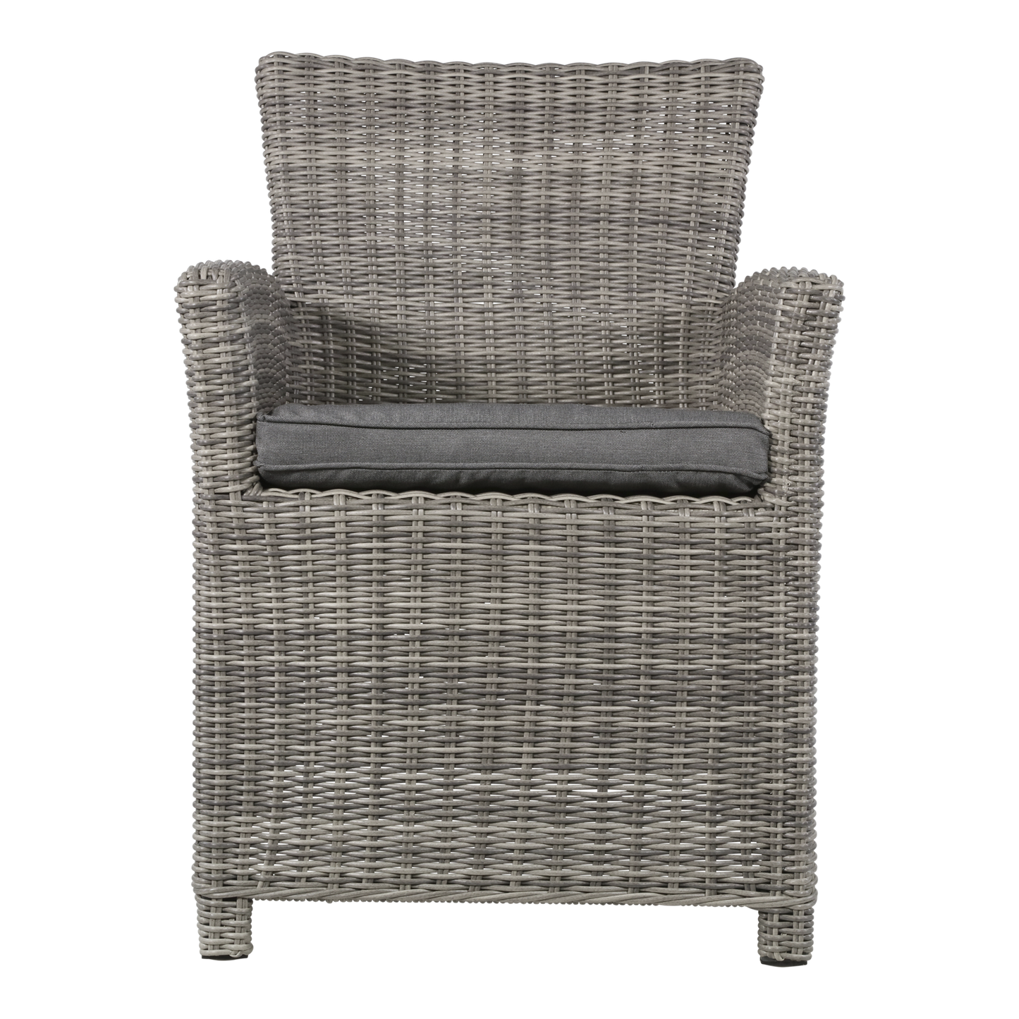 Tuinstoel Tropez | Grijs Wicker