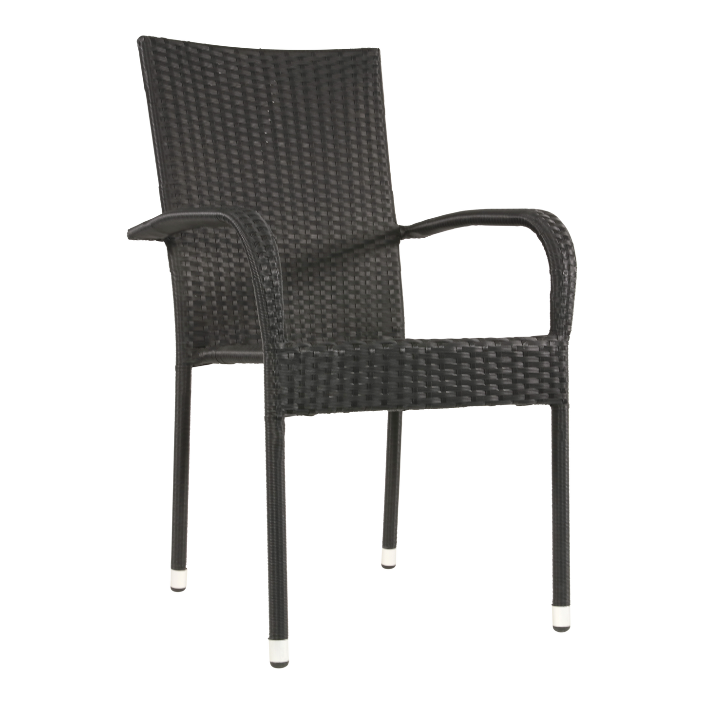 Stapelbare Tuinstoel Corona | Zwart