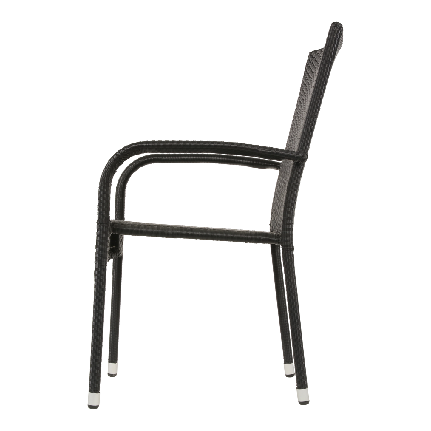 Stapelbare Tuinstoel Corona | Zwart