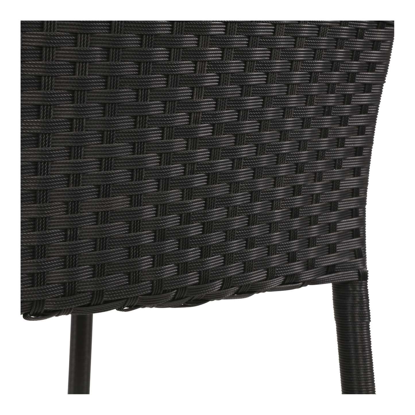 Stapelbare Tuinstoel Corona | Zwart