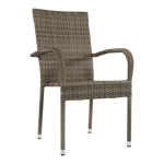 Stapelbare Tuinstoel Corona | Grijs