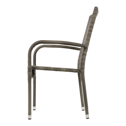 Stapelbare Tuinstoel Corona | Grijs