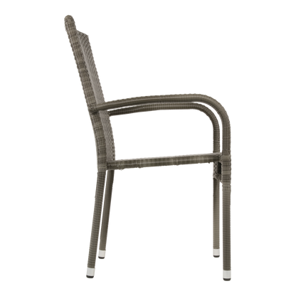 Stapelbare Tuinstoel Corona | Grijs