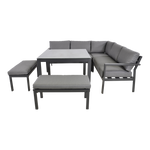 Loungehoekset Xara | Grijs