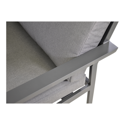 Loungehoekset Xara | Grijs