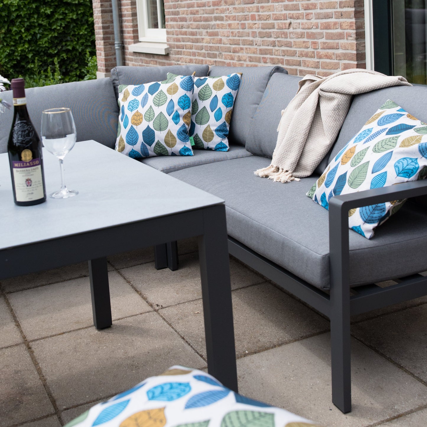 Loungehoekset Xara | Grijs