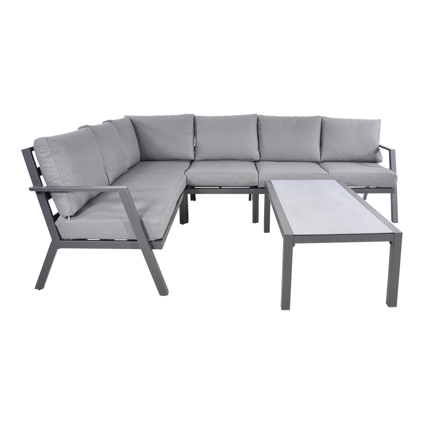 Loungehoekset Marah | Grijs