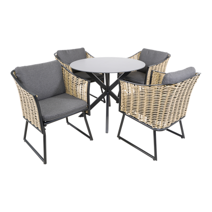 Tuinstoel Solamente | Grijs