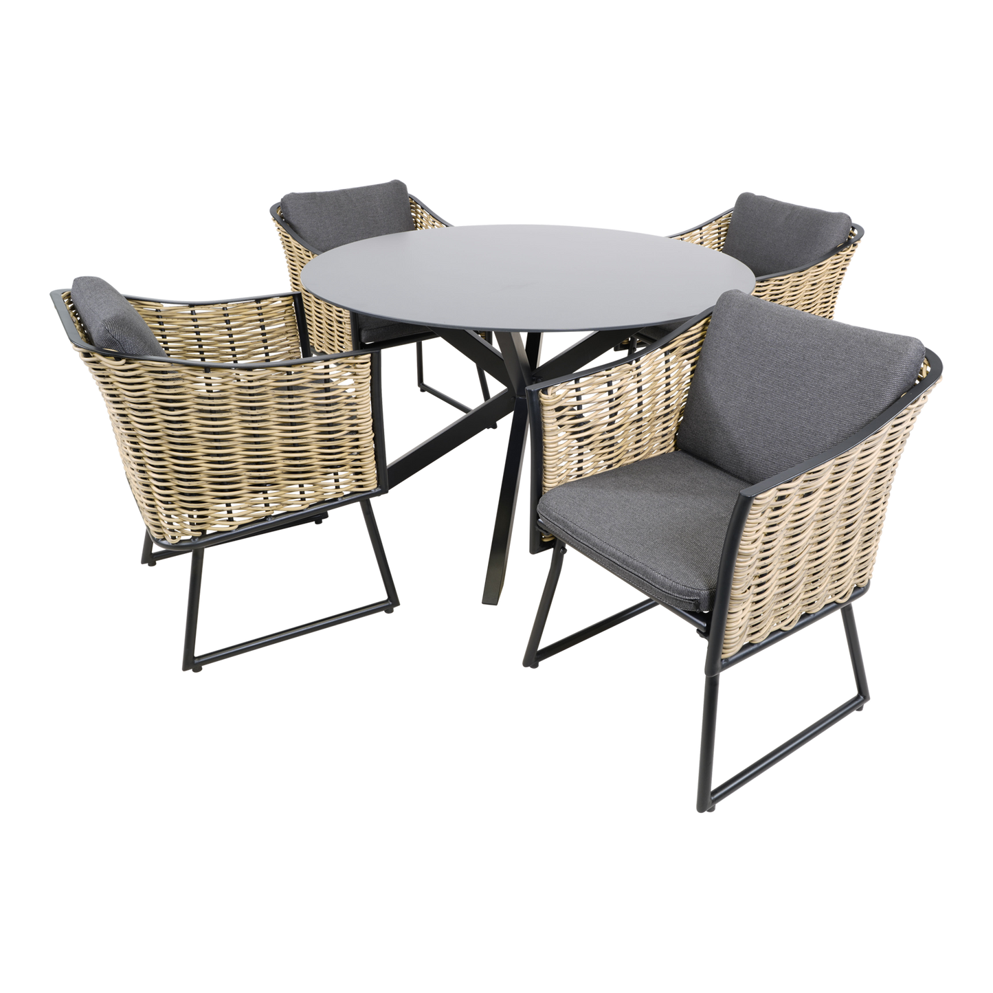 Tuinstoel Solamente | Grijs