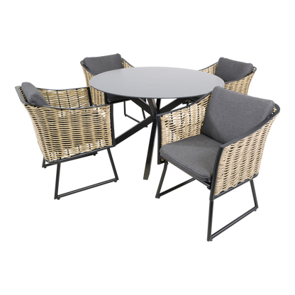 Tuinstoel Solamente | Grijs