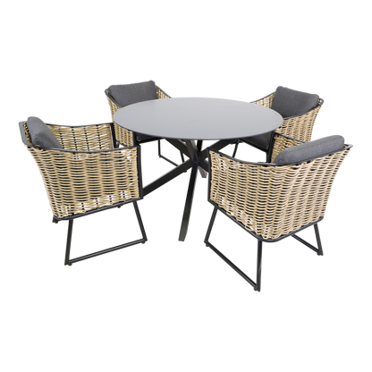 Tuinstoel Solamente | Grijs