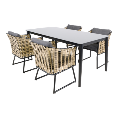 Tuinstoel Solamente | Grijs