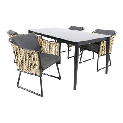 Tuinstoel Solamente | Grijs