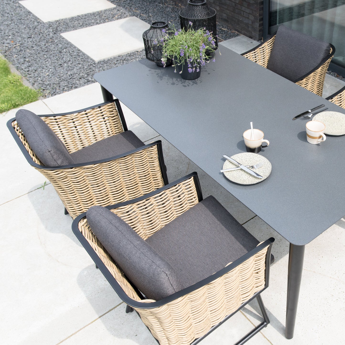 Tuinstoel Solamente | Grijs